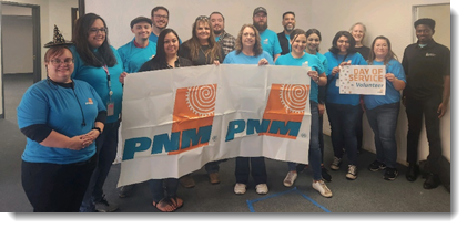 Hundreds of PNM employees spent the day giving back to the community by participating in our annual Day of Service event