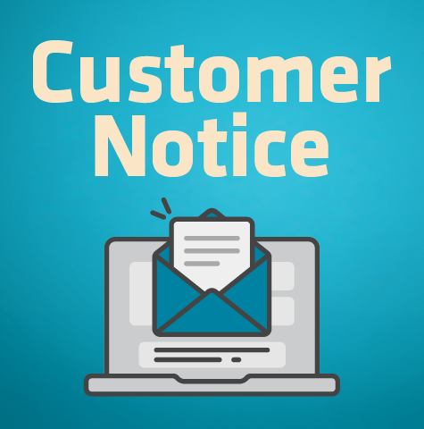 customer notice