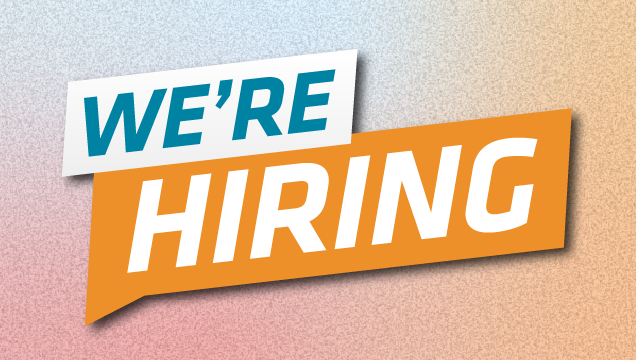 We're hiring 
