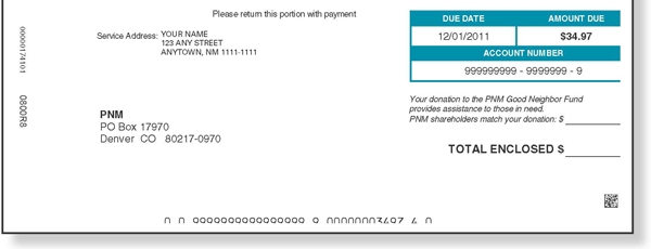 Identify Your Meter Read Date