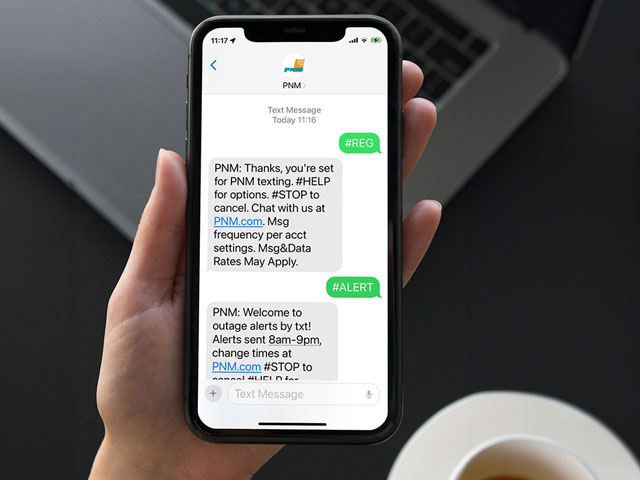 Sign up via Text Message Sign up via Text Message
