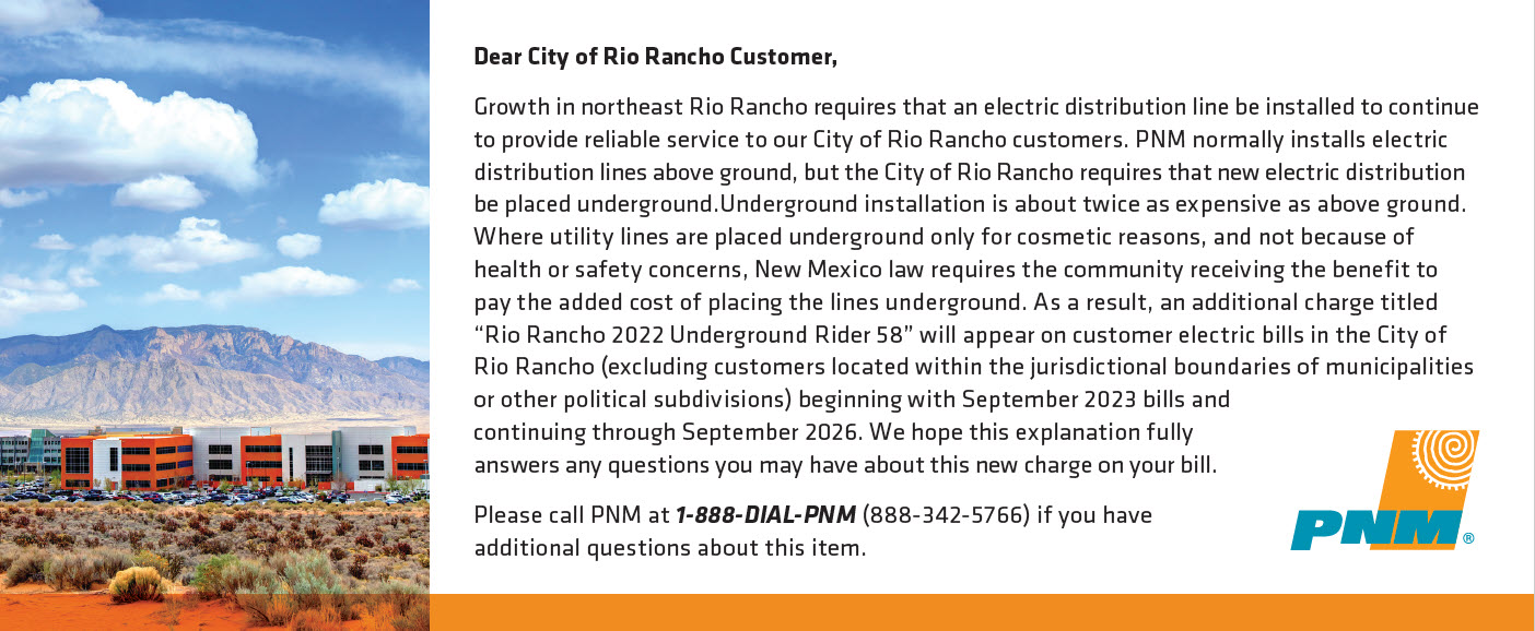 Rio Rancho 2022 Underground Rider 58