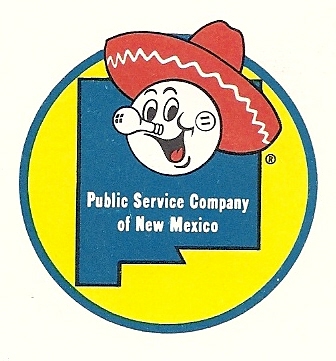 Reddy Kilowatt, the friendly electric servant was the face of the PNM logo