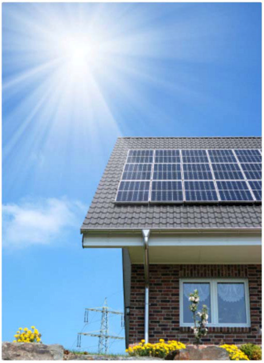 Solar Panels on Roof