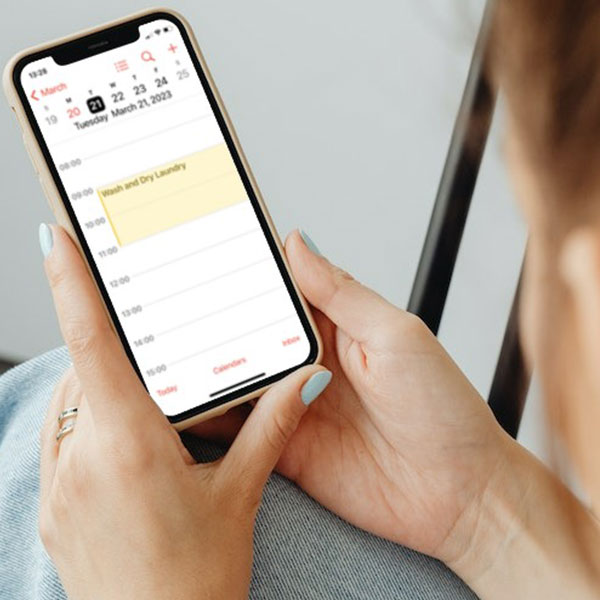 Laundry Reminder on Phone