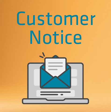 Customer Notice