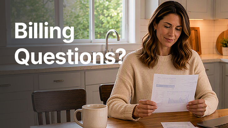 Billing Questions?