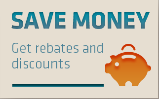 Save money and energy