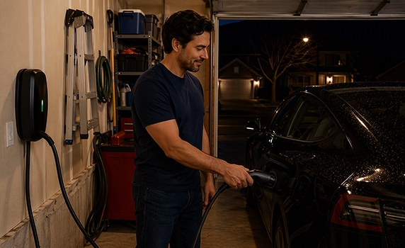 Charge EVs after 9 p.m.