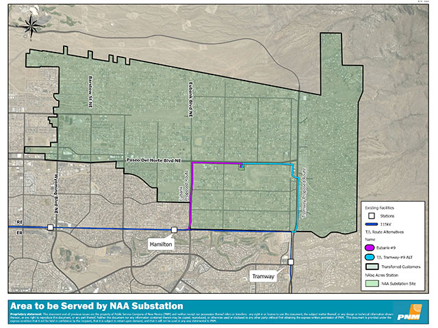 North Albuquerque Acres Map