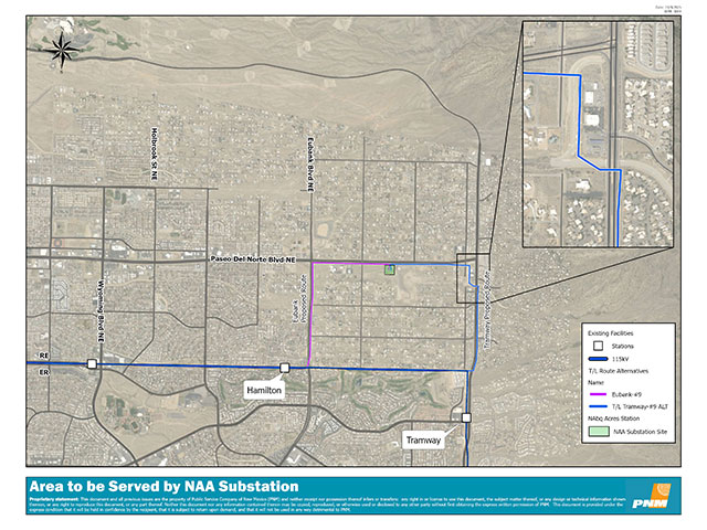 North Albuquerque Acres Map