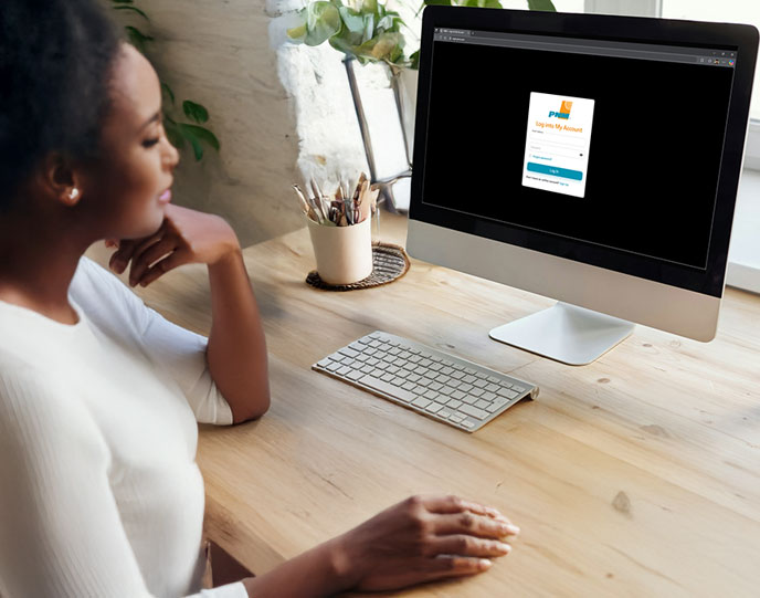 New PNM.com login screen