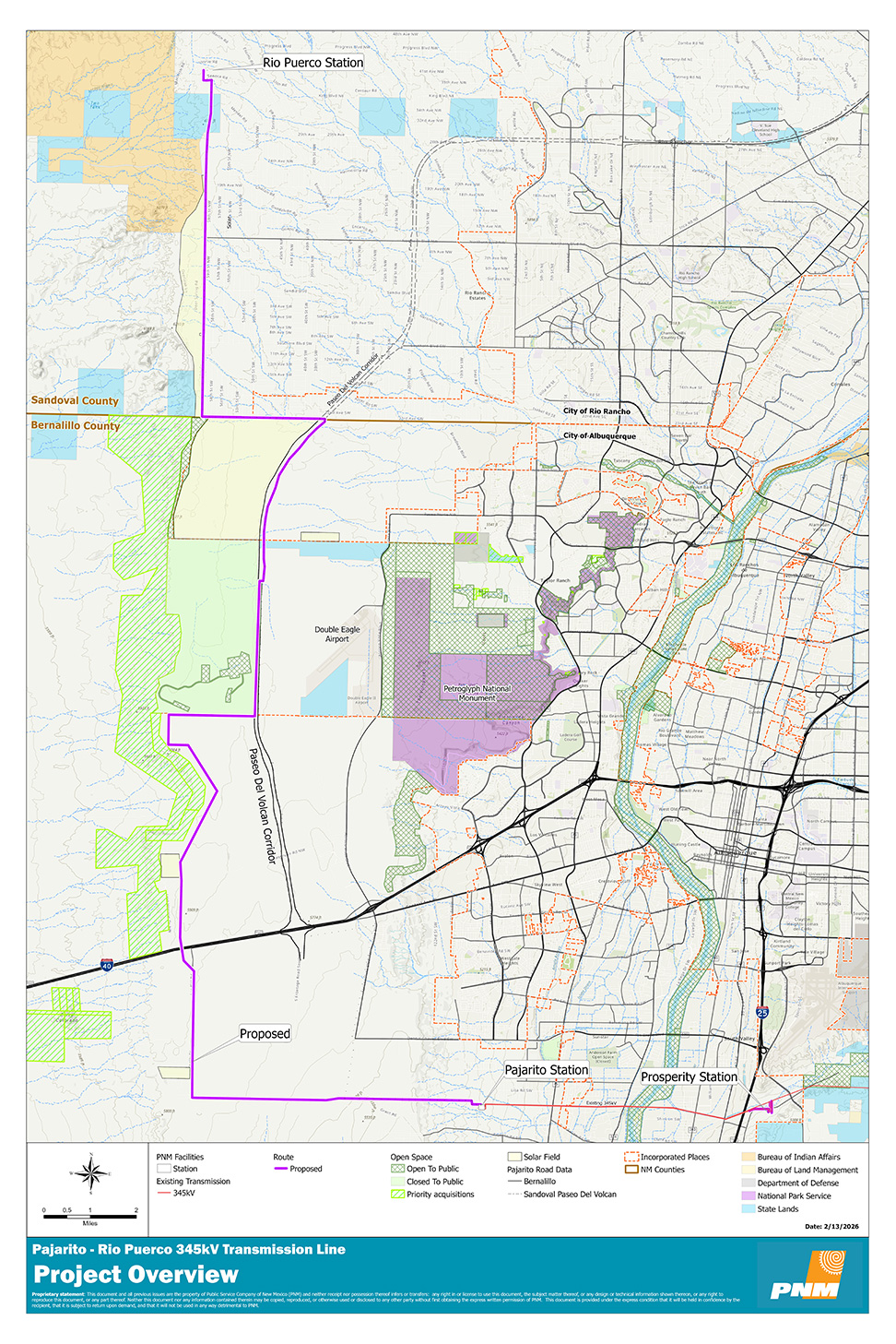 Rio Puerco-Pajarito-Prosperity 345kV Transmission Line Project