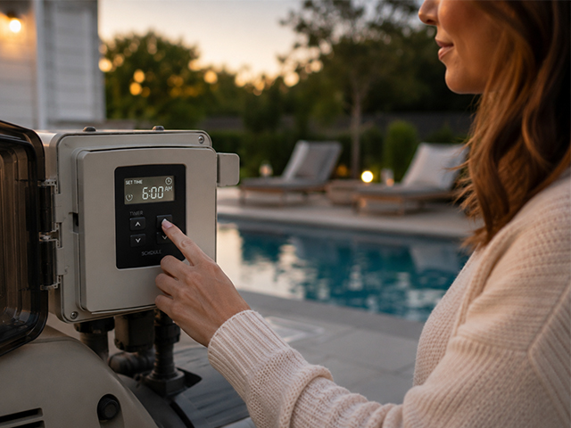 Turn on pool pumps during Off-Peak hours